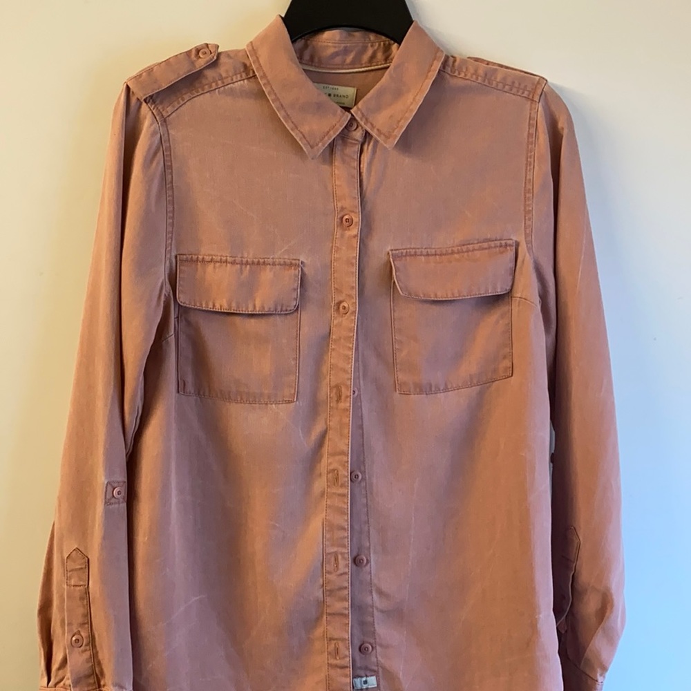 Lucky brand pink button down